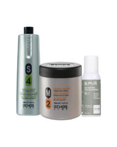 3 Produkter - Pakke Til Fedtet Hår - Tør shampoo 100 ml - S4 Plus 1000ml - M2 Mask 1000 ml