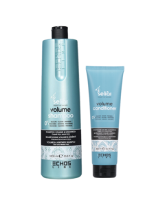 2 Produkter - Echosline 1000ml Volume Shampoo, 300ml Volume Conditioner