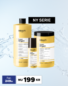 3 Produkter - DiksoPrime Super Argan Shampoo - Super Argan Mask - Super Argan Oil