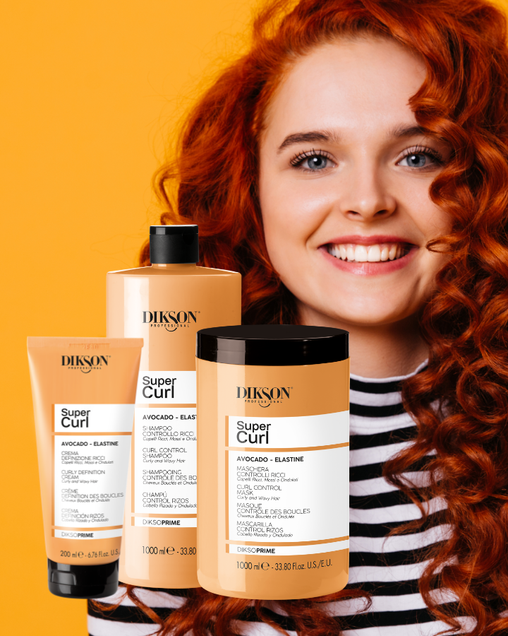 3 Produkter - Curl Shampoo 1000ml - Curl Mask 1000ml - Curl Cream 200ml