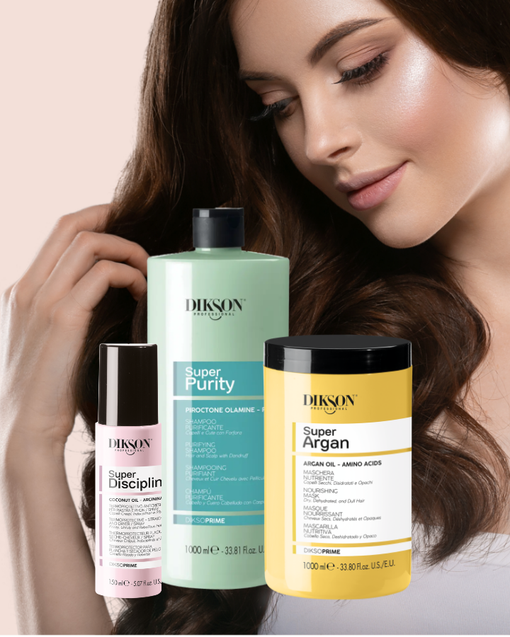 3 Produkter - Purity Shampoo 1000ml - Argan Mask 1000ml - Discipline Spray 150ml