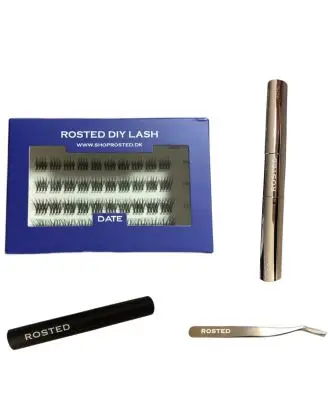 Rosted DIY Vipper DATE Pakke - Bond & Seal - Tang - Remover - Vipper