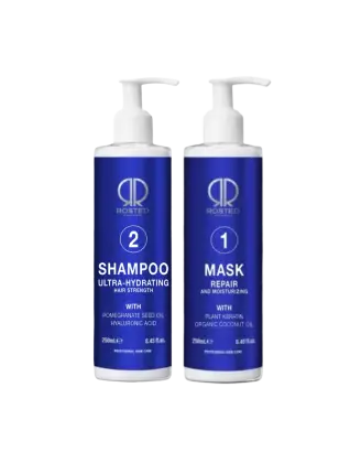 2 Produkter - Rosted 2 Shampoo 250 ml - Rosted 1 Mask 250 ml - Hårprodukter