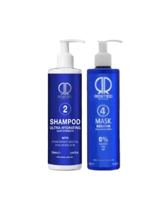Rosted 2 Shampoo og Rosted 4 Mask - Hårprodukter