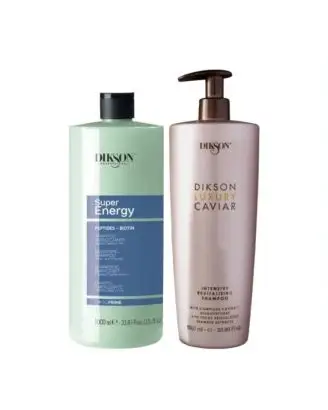 2 Produkter - Energy Shampoo 1000ml - Caviar Conditioner 1000ml - Hårprodukter
