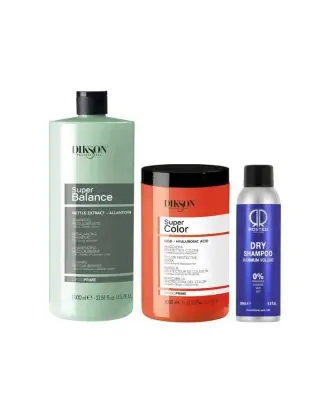 3 Produkter - Balance Shampoo 1000ml - Color Mask 1000ml - Tørshampoo Vegan - Alle produkter