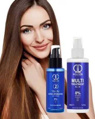 2 Produkter - Rosted 2 Serum & Rosted Multi-Treatment Pakke - Hårprodukter