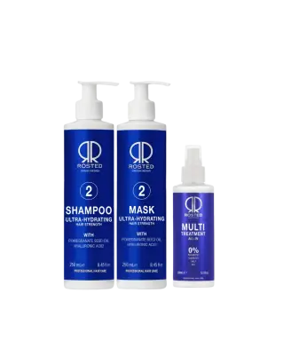3 Produkter - Rosted 2-2-M - Rosted 2 Shampoo 250 ml - Rosted 2 Mask 250 ml - Rosted Multi-Treatment - Hårprodukter